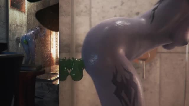 Widow Shower Relief (All POV)[VGErotica]