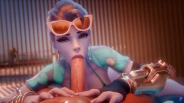 Widowmaker Blowjob [Gifdoozer]