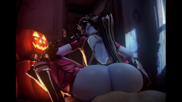 Widowmaker Reverese Cowgirl [White][FPSBlyck]