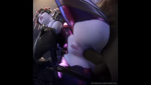 Widowmaker Split Fucking [Blacked][FPSBlyck]