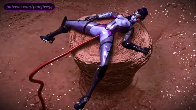 Widowmaker impregnated by tentacle [Palefire34]
