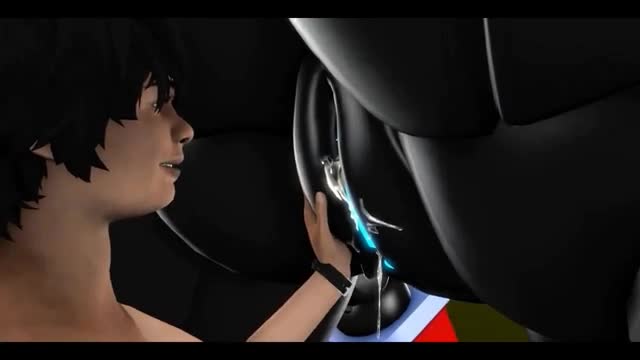 Windblade takes a hot shower
