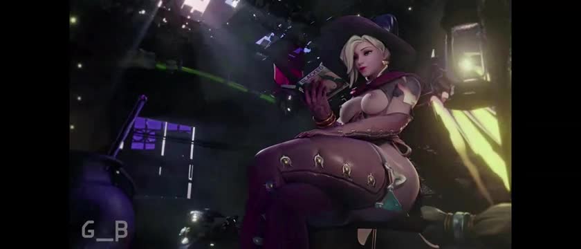 Witch mercy:spooky slut all year long