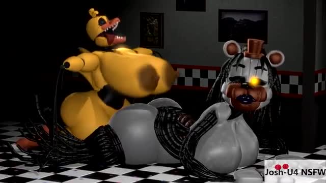 Withered Chica X Molten Freddy