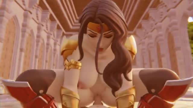 Wonder Woman Riding [Octodog3D]
