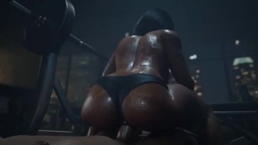 Working Up A Sweat With Pharah (Topless)[VGErotica][4K]