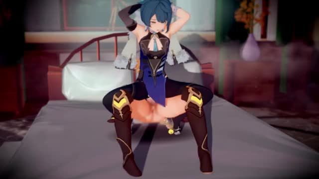 Xingqiu Yelan Cosplay Sex [:D]