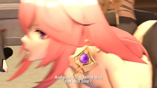 Yae Miko train Hilichurls to breeding (subbed ENG)