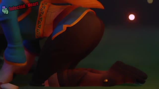 Zelda licking Bokoblin cock