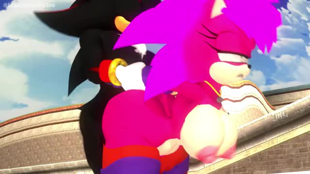 "Sonia’s getting a taste of Shadow’s girthy popsicle"