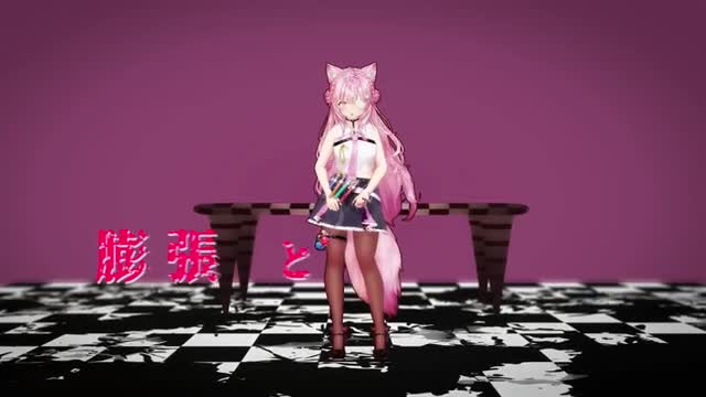 [4kMMD]Hakui Koyori Xh-Ah-Ah normal ver