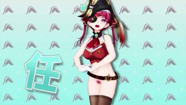 [4kmmd]Houshou Marine Mischievous Function bonus + pubic hair ver