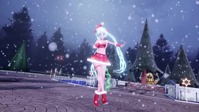 [4kmmd]Miku Suki Yuki Mazi-Magic Naked ver