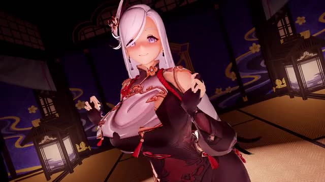 [4kmmd]Shenhe Short Genshin