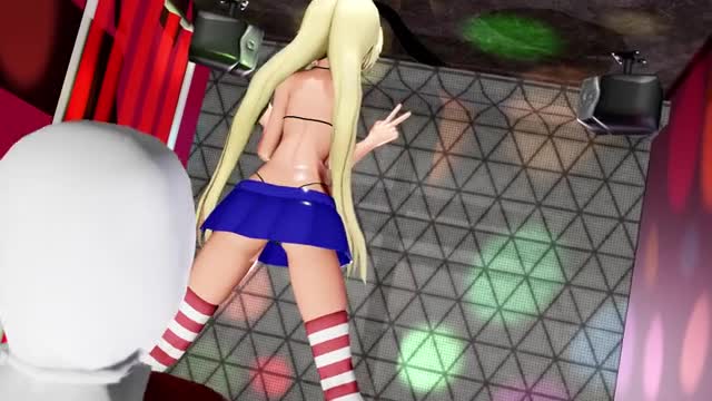 [4kmmd]Shimakaze-chan’s Private Room Dance [Yamamoto]