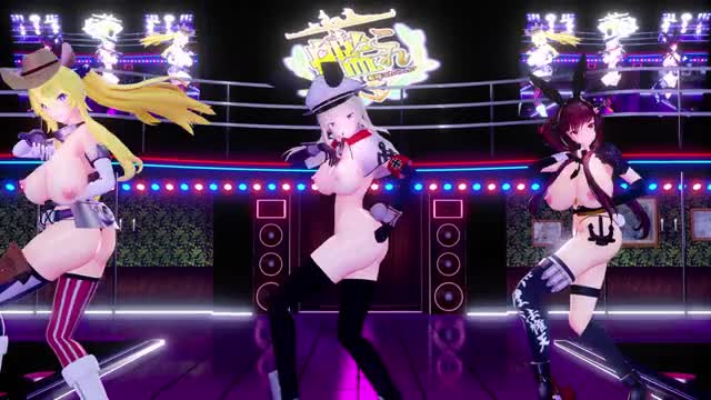 [4kmmd]Soutokufu on Night NSFW ver [Kancolle]