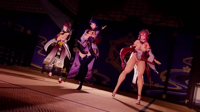 [4kmmd]Tougen Renka NSFW Genshin Inazuma