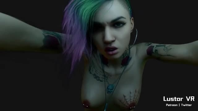 [6DOF VR] [Cyberpunk] Overwhelming Judy Cowgirl (Judy)