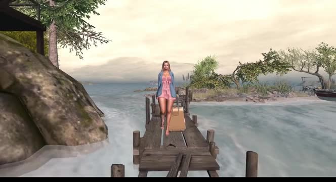 A Businesswoman relaxes on beautiful island – Trailer