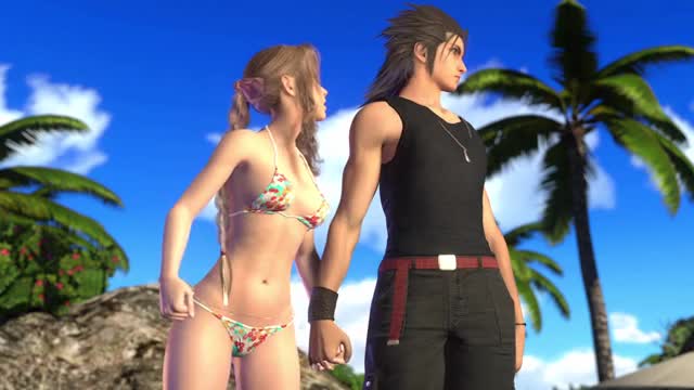 Aerith reminds Zack who he is dating