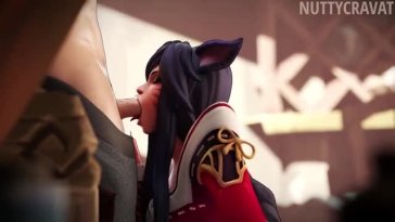 Ahri Blowjob [Sound][NuttyCravat]
