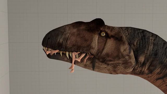 Allosaurus shallow bu thelittleboot