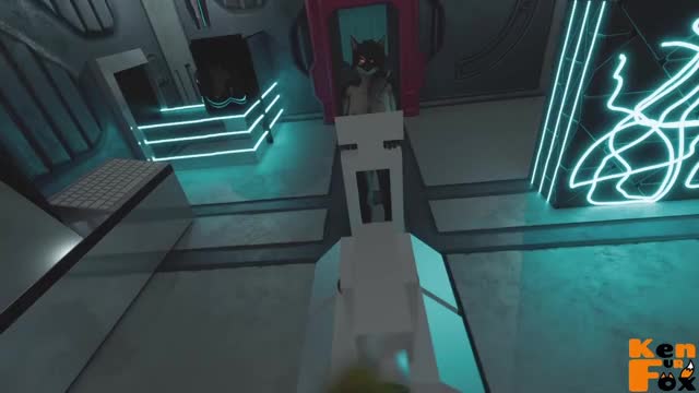 Amelia milking Beta (Blender)
