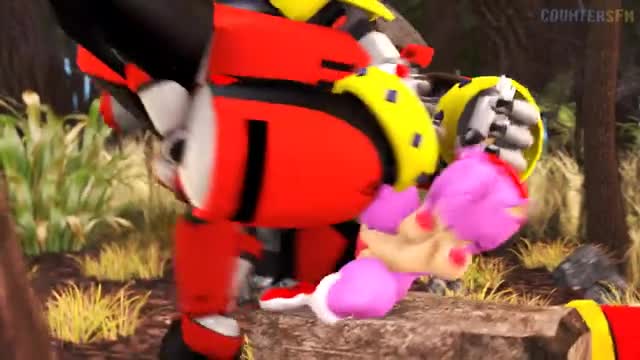 Amy having fun with omega