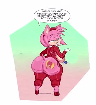 Amy shaking ass with isabelle