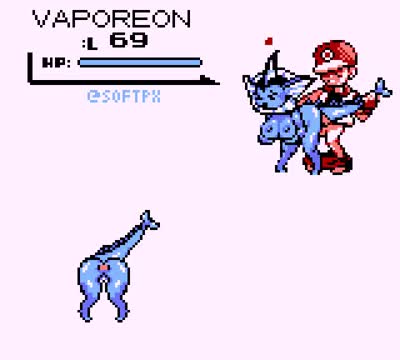 Anal with an anthro vaporeon