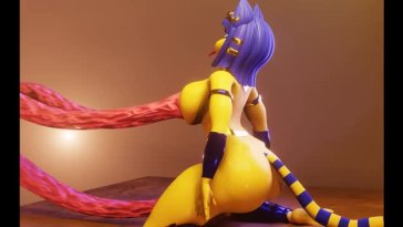 Ankha 3D NSFW
