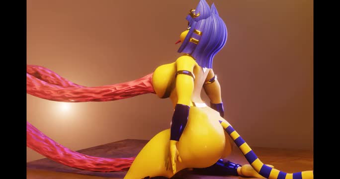 Ankha 3D NSFW