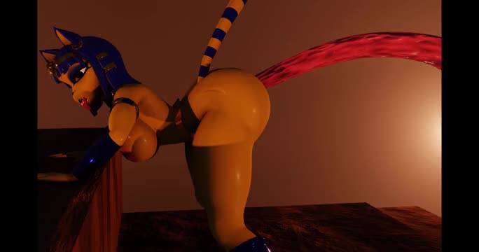 Ankha Animation NSFW 3D