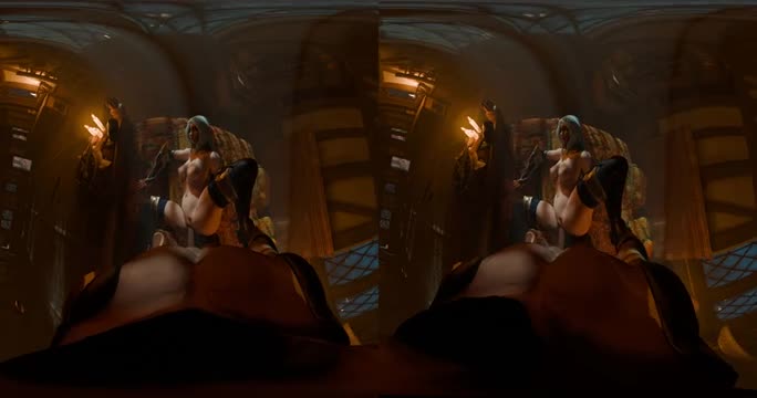 Ashe cheating on tryndamere in VR!!!!