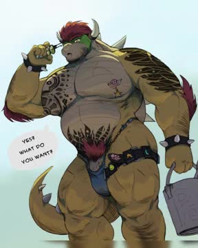 Beach Day with Bowser
