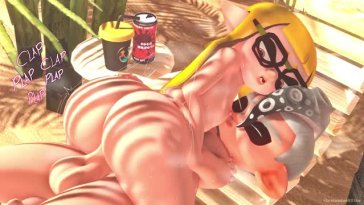 Beach pound time boy-girl