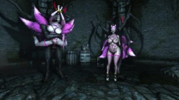 Belle And Sarah Inflated By Vampire Exarchs