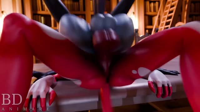Blitzo Pounding Stolas’ Owl Bussy [BDAnimare]