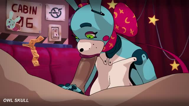 Bonnie, blowjob for a customer