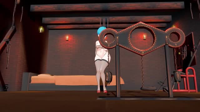 Bulma – Tail swinging vulgar courtship dance