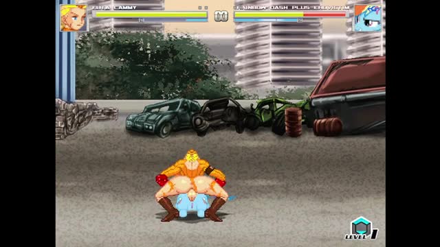 Cammy violently fucks rainbow dash’s ass and cums deeply