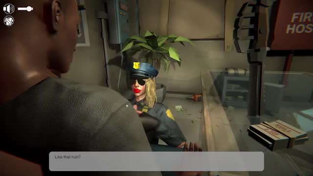Chased by a cop