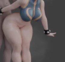 Chun li Standing Doggy『kittyyevil』