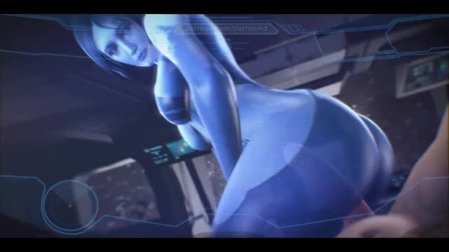 Cortana Riding! (Best animated video of Cortana!)