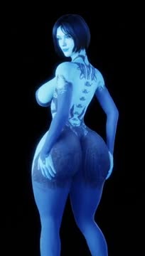Cortana Shaking her Thicc Data Banks! Part III (Requested by me!)