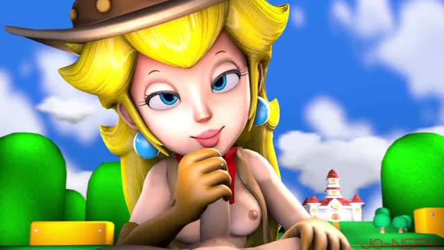 「Cowgirl」Peach Handjob『joeshownsfw』