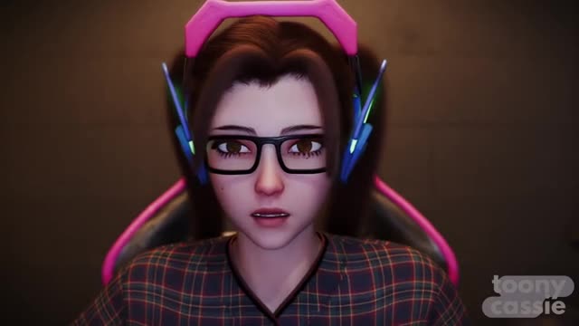 D.Va posture meme video