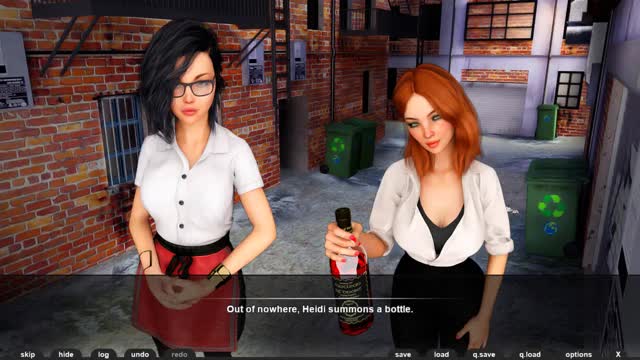 Daughter For Dessert: Chapter 6.1. Three Sexy Waitresses And No Customers