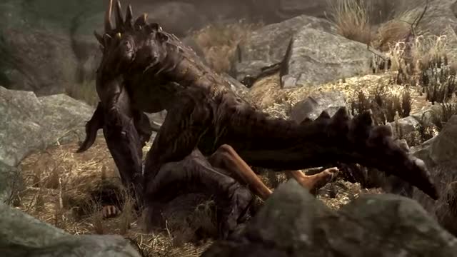 Deathclaw Rides Nate (Scrungusbungus) [Fallout]