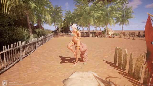 Desert Queen Home Alone With Slave